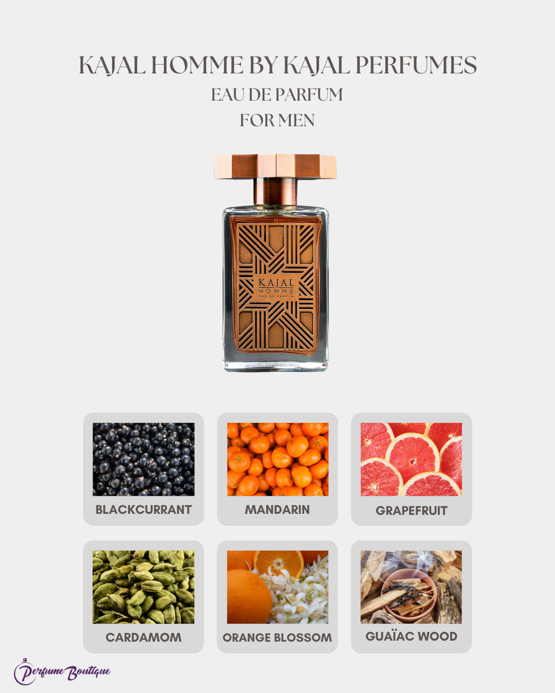 Kajal Homme Eau de Parfum by Kajal Perfumes Paris