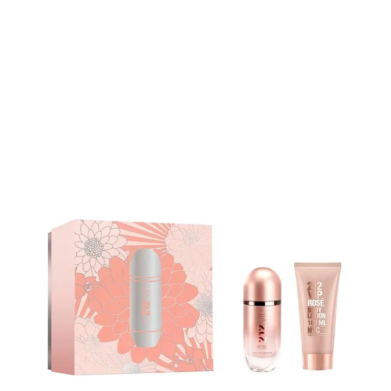 212 VIP Rose Women 2PC Set by Carolina Herrera Eau de Parfum