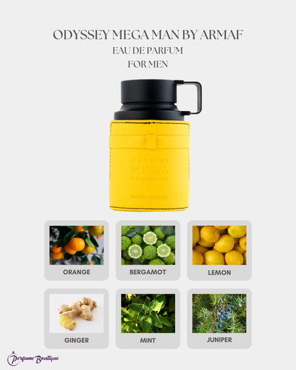 Odyssey Mega Man Eau de Parfum by Armaf