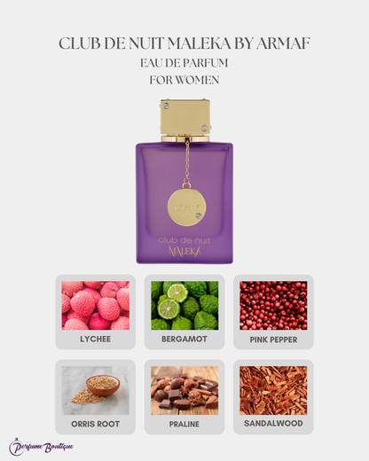 Club de Nuit Maleka Eau de Parfum by Armaf