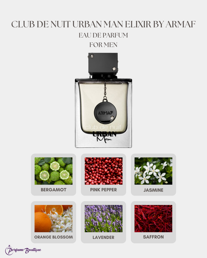 Club de Nuit Urban man Elixir By Armaf Eau de Parfum