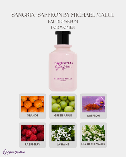 Sangria+Saffron Eau de Parfum by Michael Malul