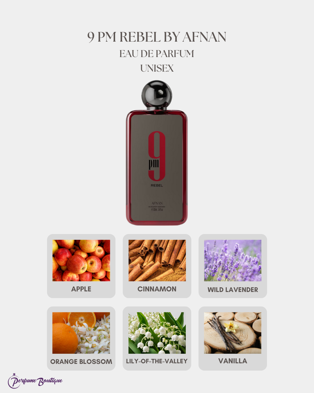 9PM Rebel by AFNAN Eau de Parfum