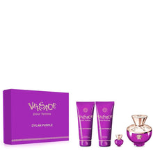 이미지를 갤러리 뷰어에 로드 , Dylan Purple Versace Pour Femme 4-Piece Gift Set eau de Parfum
