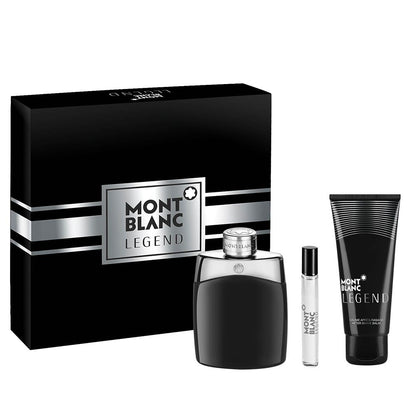 Legend Gift Set 3-PC by Mont blanc Eau de toilette - PERFUME BOUTIQUE