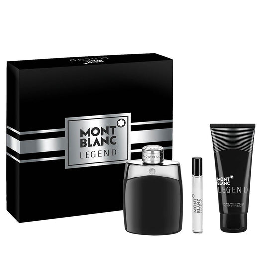 Legend Gift Set 3-PC by Mont blanc Eau de toilette - PERFUME BOUTIQUE