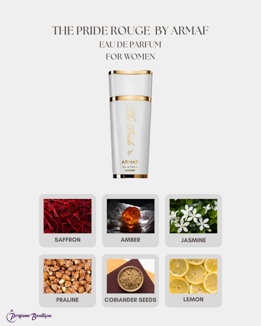 The Pride Rouge Eau de Parfum by Armaf