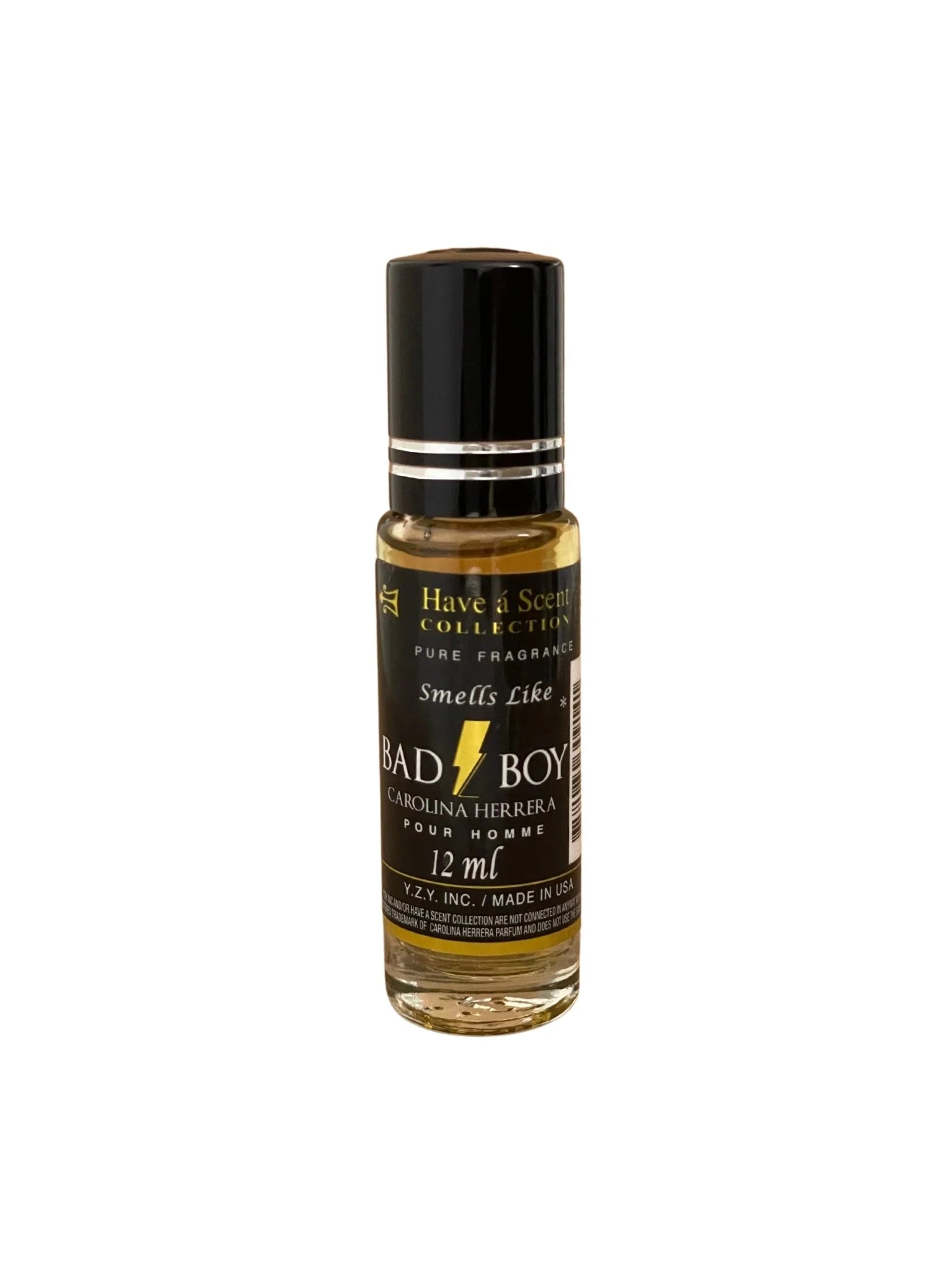 Bad Boy Pour Homme Roller Body Oil by Have a Scent Collection - PERFUME BOUTIQUE