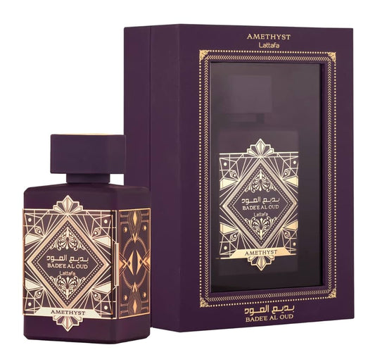 BADE'E AL OUD AMETHYST Eau de Parfum by Lattafa (Unisex) - PERFUME BOUTIQUE
