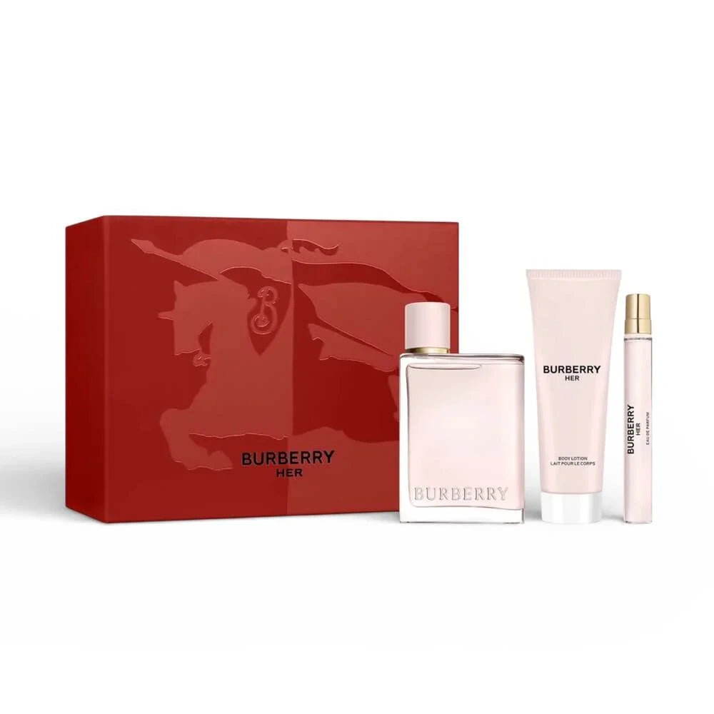 Burberry Her Gift Set 3-Piece By Burberry Eau de Parfum