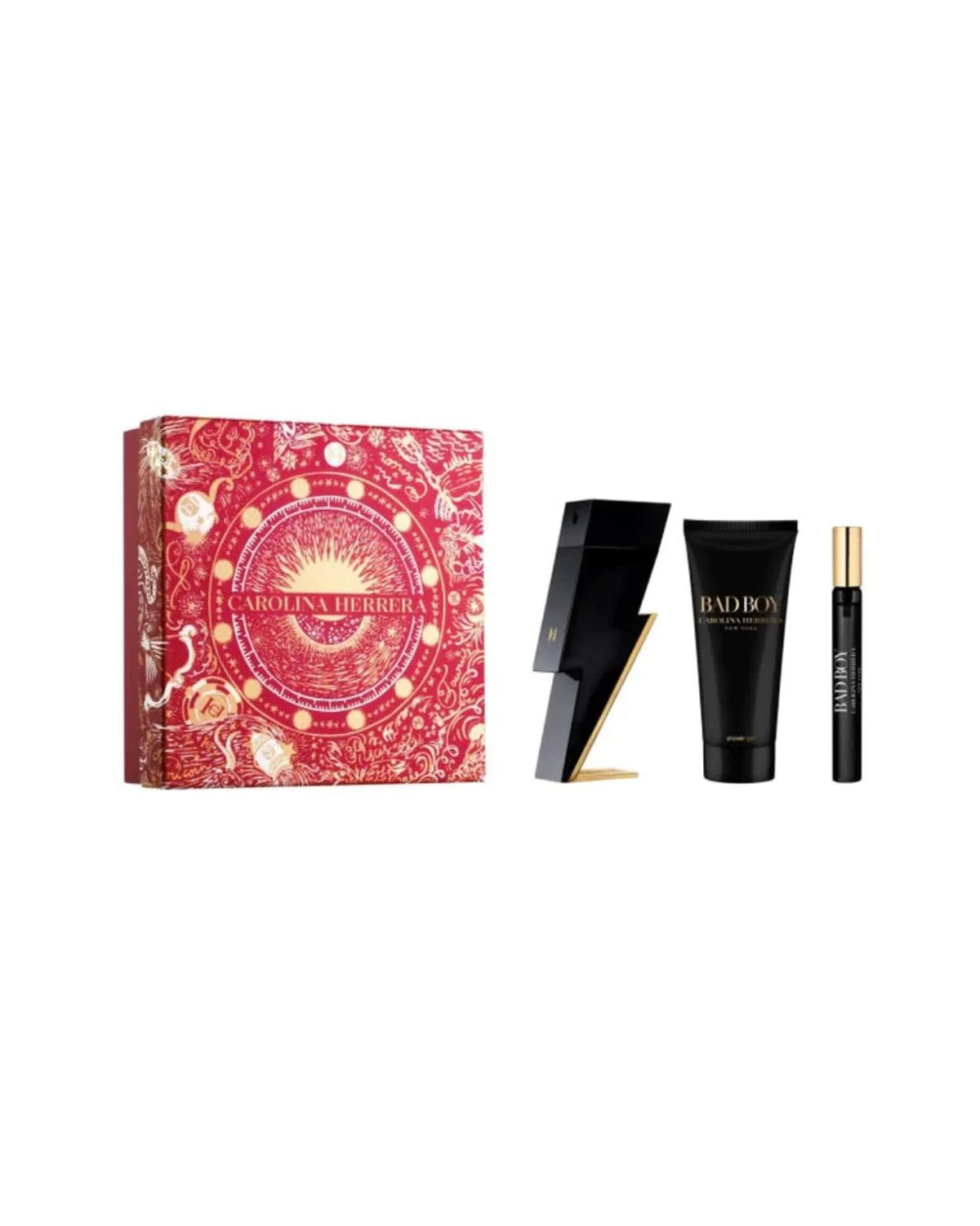 Bad Boy Men 3PC Gift Set by Carolina Herrera eau de Toilette - PERFUME BOUTIQUE