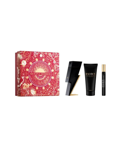 Bad Boy Men 3PC Gift Set by Carolina Herrera eau de Toilette - PERFUME BOUTIQUE