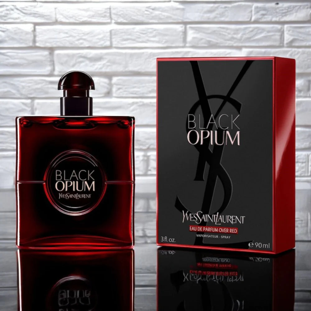 Black Opium Eau de Parfum Over Red by Yves Saint Lauren - PERFUME BOUTIQUE