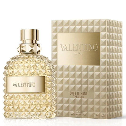 Born In Roma Uomo The Gold Eau De Toilette by Valentino - PERFUME BOUTIQUE