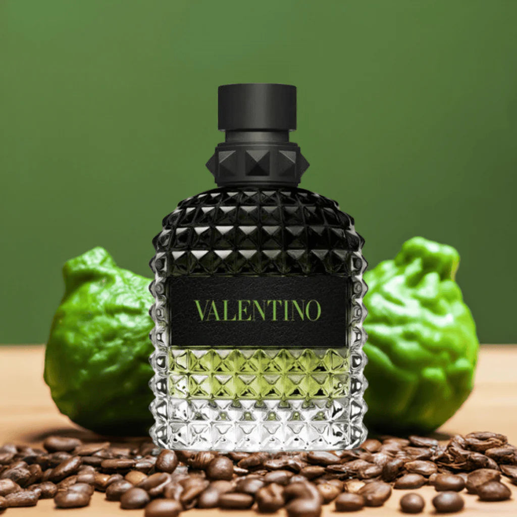 Born in Roma Uomo Green Stravaganza Eau de Toilette by Valentino - PERFUME BOUTIQUE