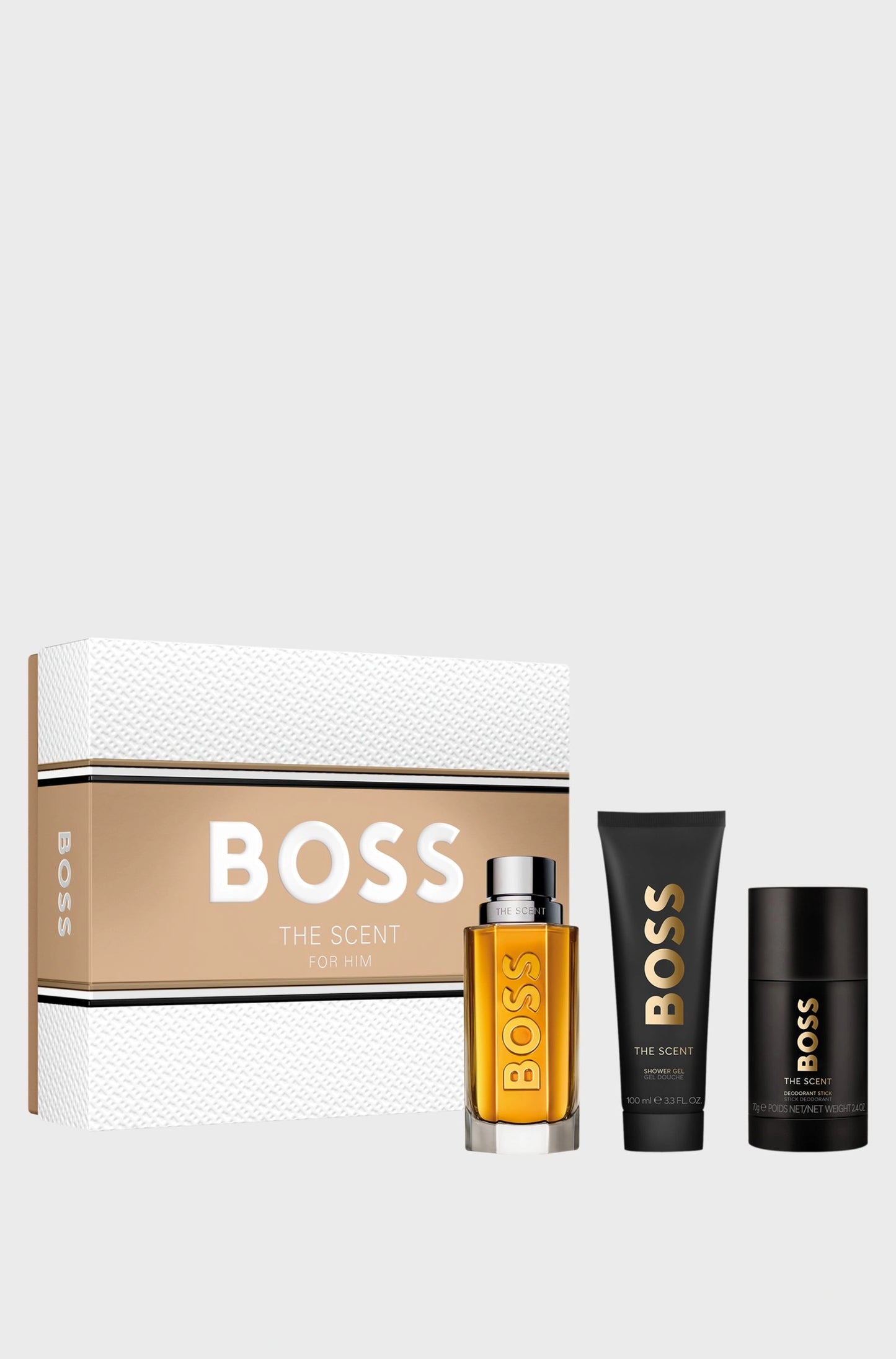 Boss The Scent 3 Piece Men Gift Set by Hugo Boss Eau de Toilette