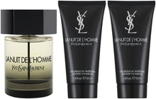 Cargar imagen en el visor de la galería, YSL La Nuit De L&#39;Homme Eau de Toilette 3PC Gift Set for Men by Yves Saint Laurent
