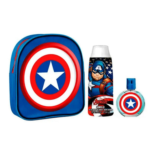 Captain America Kids 2-Piece Gift Set by Marvel eau de Toilette - PERFUME BOUTIQUE
