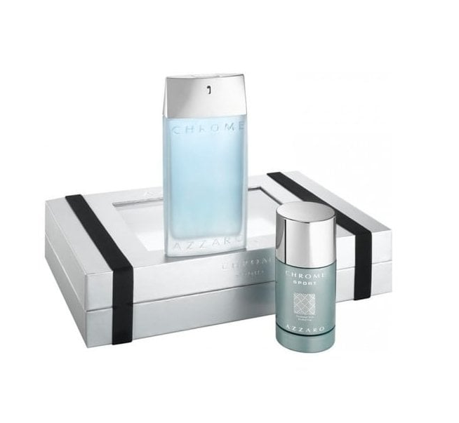 Chrome Sport Men Gift Set by Azzaro eau de Toilette - PERFUME BOUTIQUE