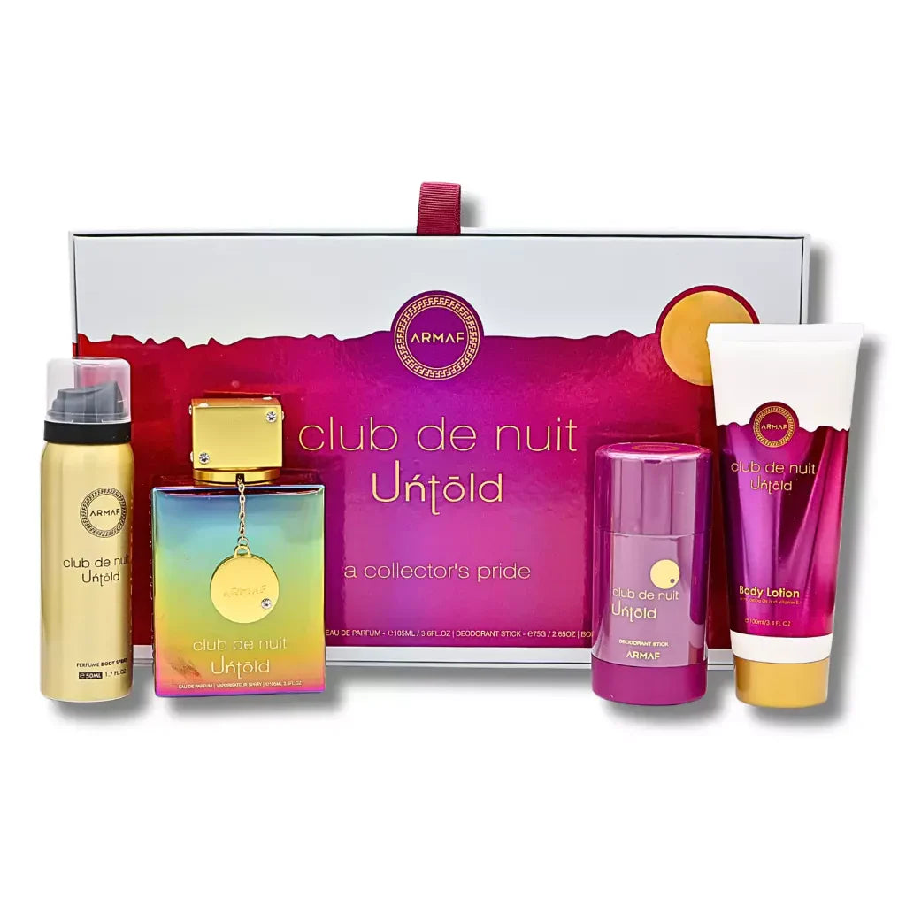 Club de Nuit Untold Gift Set by Armaf Eau de Parfum Unisex - PERFUME BOUTIQUE