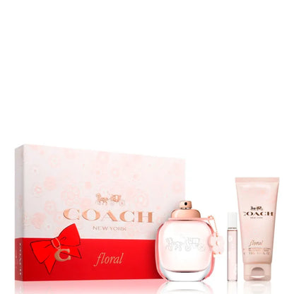 Coach Floral Gift Set 3pcs by Coach Eau de Parfum - PERFUME BOUTIQUE