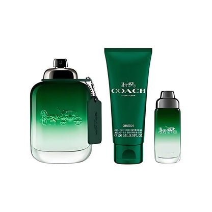 Coach New York Green Men Gift Set by Coach Eau de Toilette - PERFUME BOUTIQUE