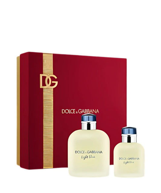 Light Blue Eau de Toilette 2PC Men Gift Set by Dolce & Gabbana