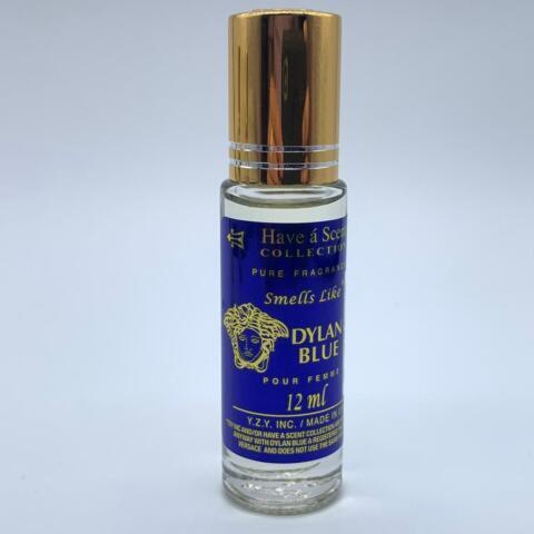 Dylan Blue Pour Femme Roller Body Oil by Have a Scent Collection - PERFUME BOUTIQUE