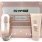 212 VIP Rose Women 2PC Set by Carolina Herrera Eau de Parfum