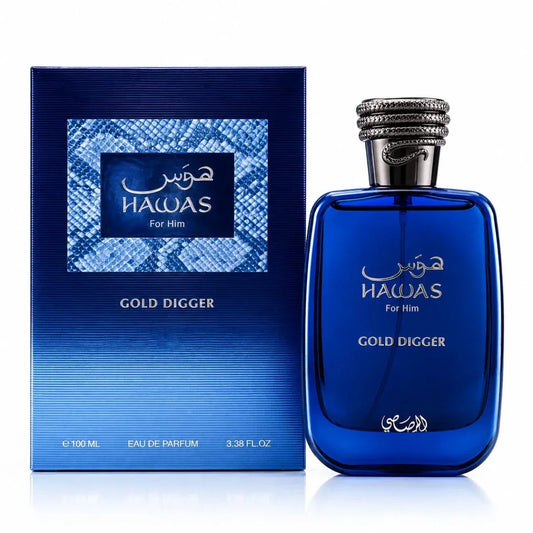 Hawas Gold Digger for Him Eau de Parfum by Rasasi