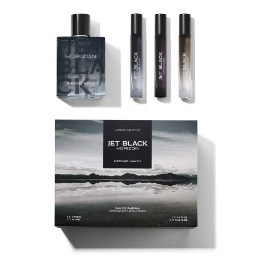 Jet Black Horizon Eau de Parfum GIFT SET by Michael Malul