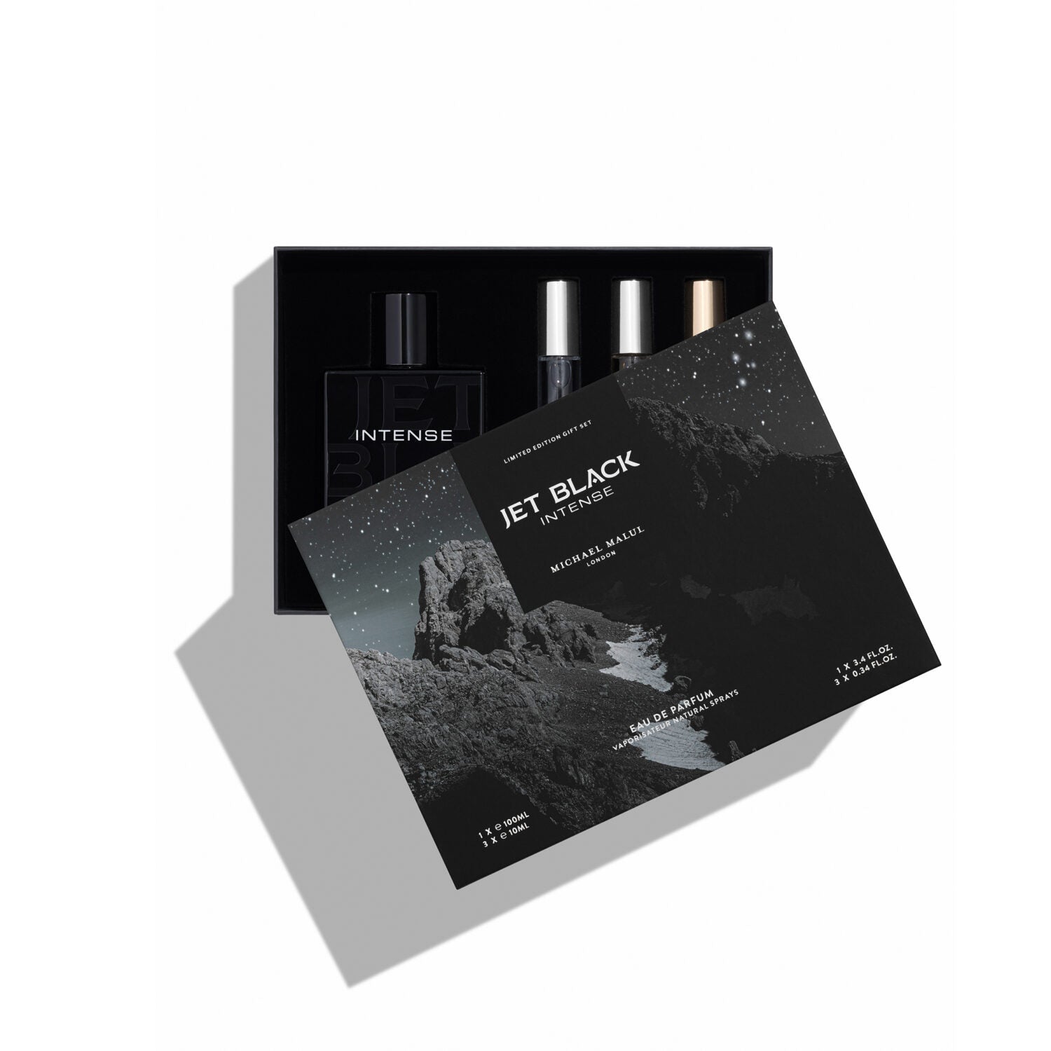 Jet Black Intense Eau de Parfum GIFT SET by Michael Malul - PERFUME BOUTIQUE