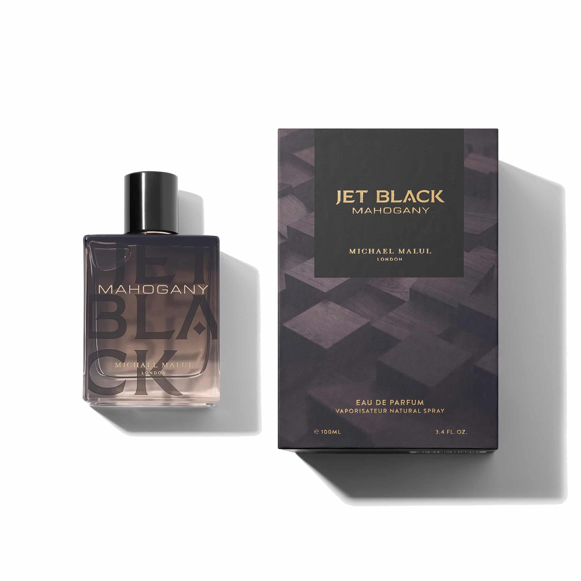 Jet Black Mahogany Eau De Parfum by Michael Malul - PERFUME BOUTIQUE