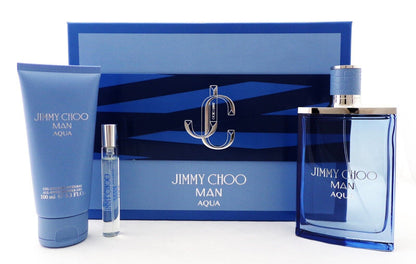 Man AQUA Eau de Toilette 3PCS by Jimmy Choo - PERFUME BOUTIQUE