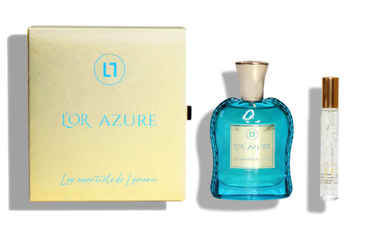 L'or Azure Eau de Parfum 2 PCS by Lomani - PERFUME BOUTIQUE