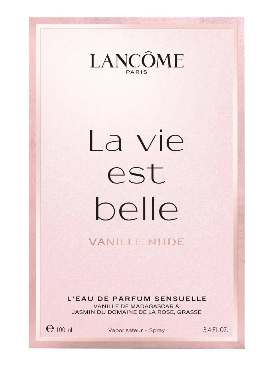La Vie Est Belle Rose Vanille Nude L’Eau De Parfum Sensuelle by Lancôme