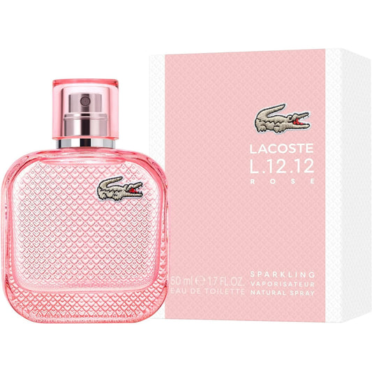 L.12.12 Rose Sparkling By Lacoste Eau de Toilette - PERFUME BOUTIQUE