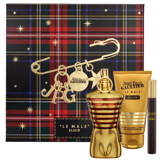 Le Male Elixir Parfum 3PC set by Jean Paul Gaultier
