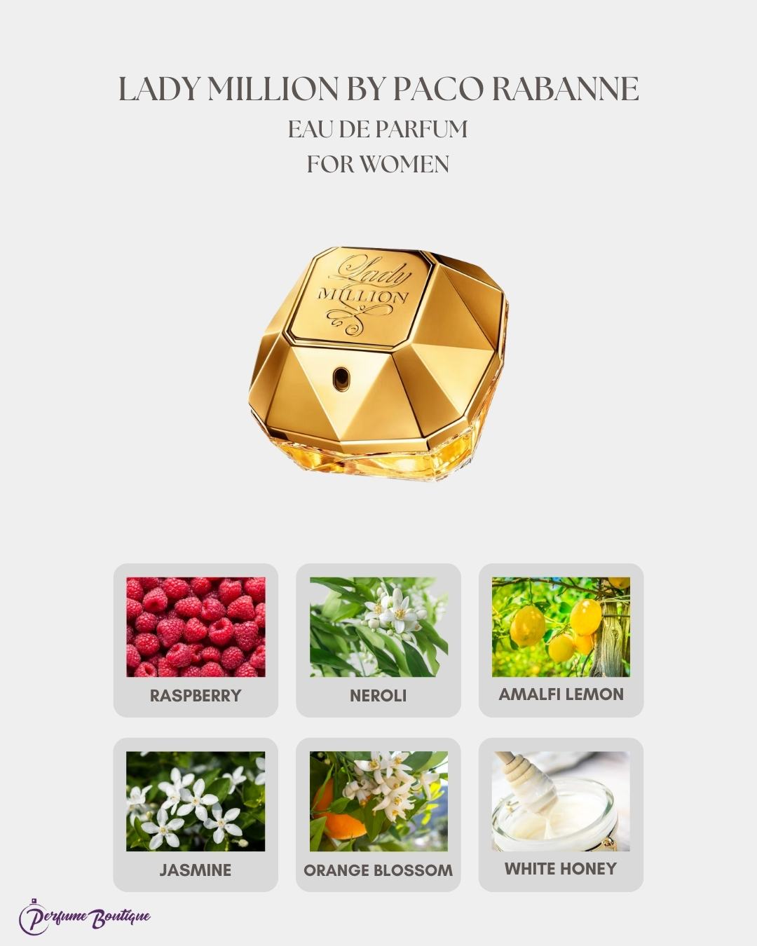 Lady Million Eau de Parfum by Paco Rabanne