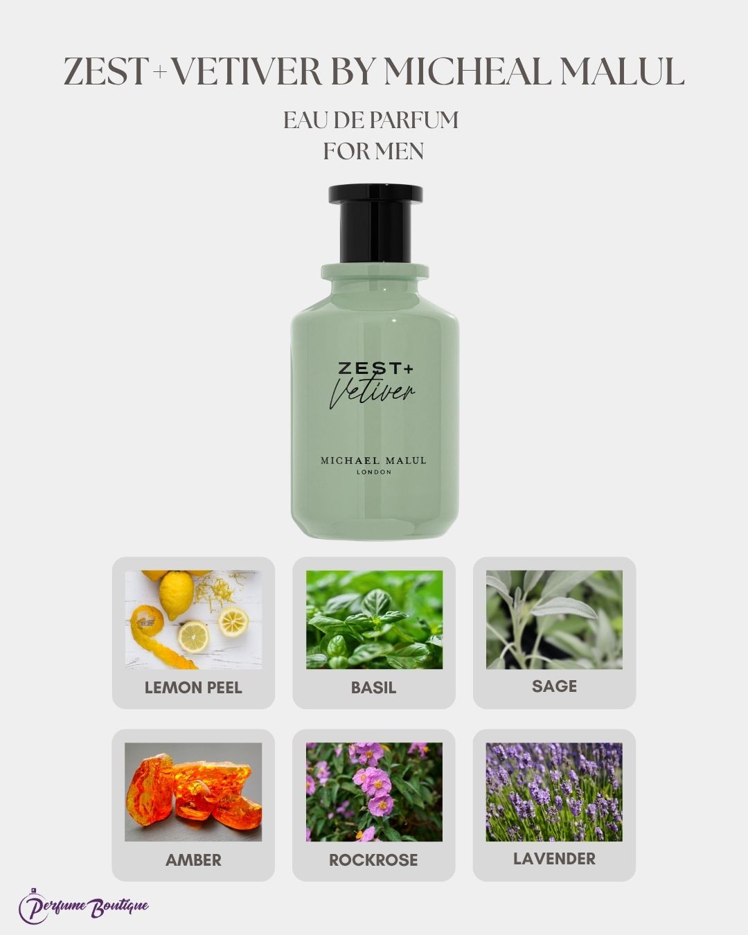 Zest+Vetiver Eau de Parfum by Michael Malul