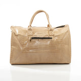 Mocha Leather Travel Bag