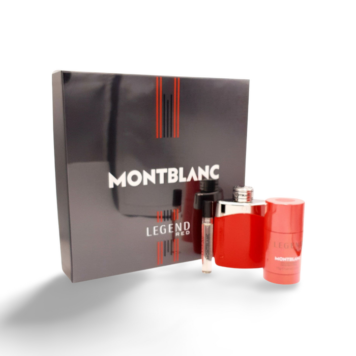 Mont Blanc Legend Red Men 3-PC Eau de Parfum Gift Set