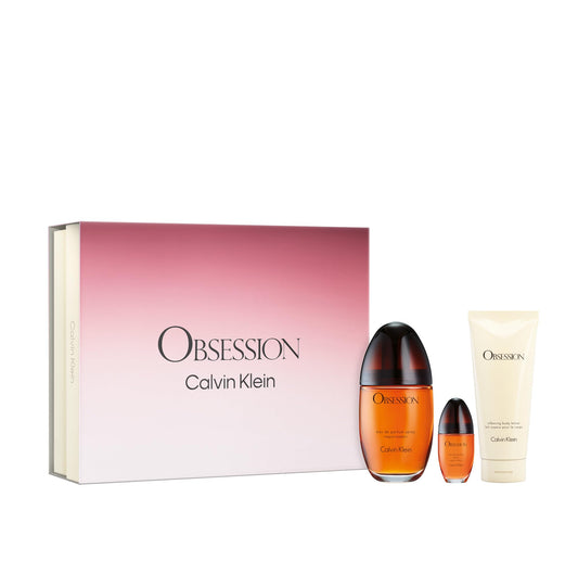 Obsession Eau de Parfum for Women 3PC Gift Set by Calvin Klein