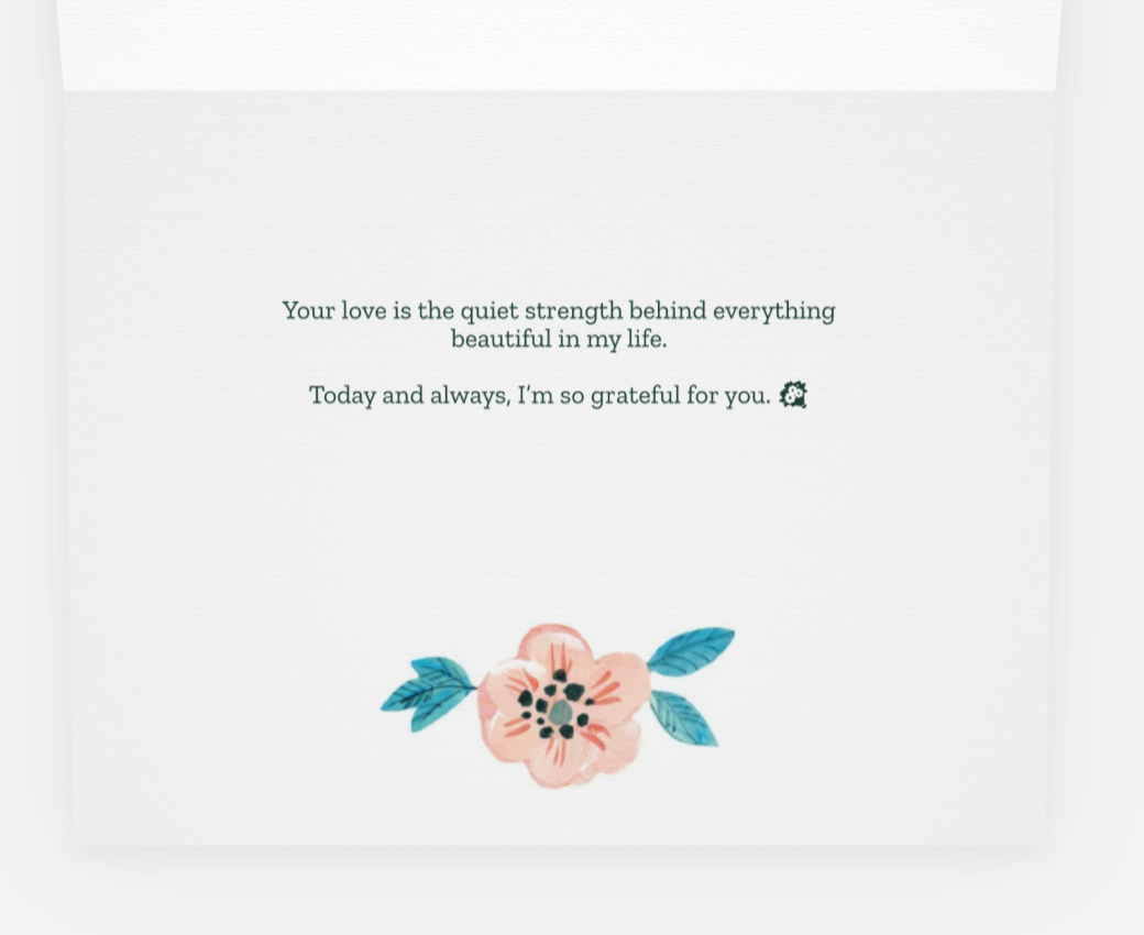 Mother's Day Card