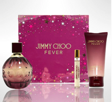이미지를 갤러리 뷰어에 로드 , JIMMY CHOO FEVER 3-PC eau de Parfum Women Gift Set
