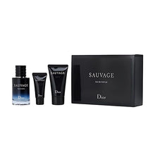 Charger l&#39;image dans la galerie, SAUVAGE Eau de Parfum Men 3-PC Gift Set by Christian Dior
