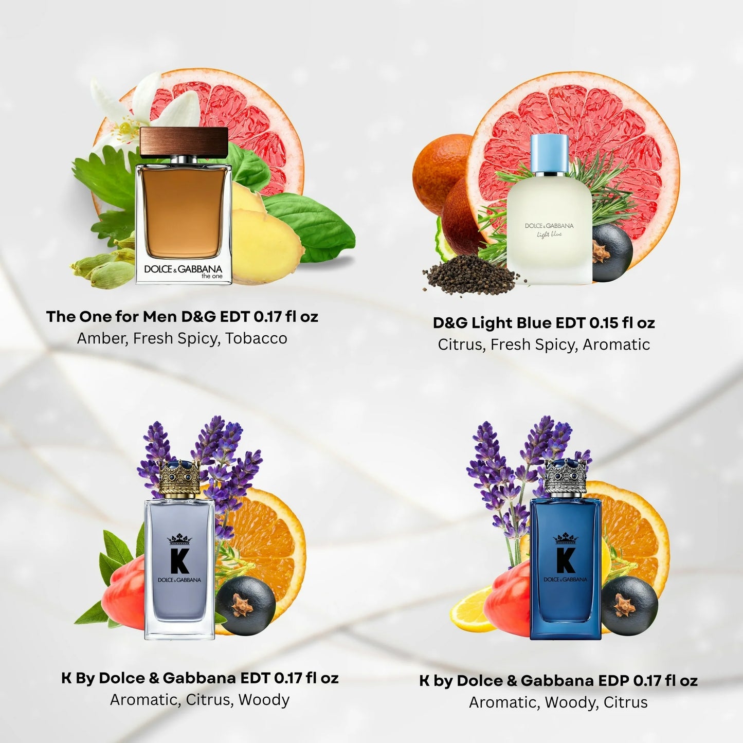 4-Piece Men Mini Gift Set by Dolce & Gabbana