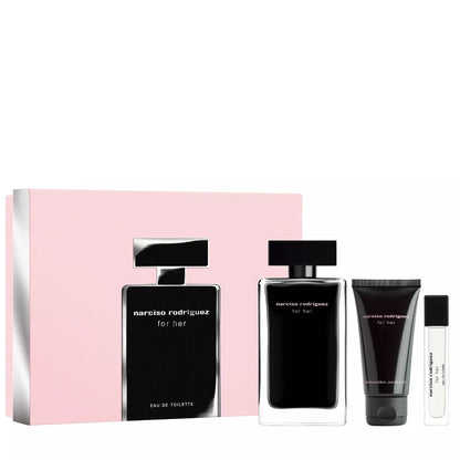 Narciso Rodriguez For Her Gift Set by Narciso Rodriguez Eau de Toilette - PERFUME BOUTIQUE