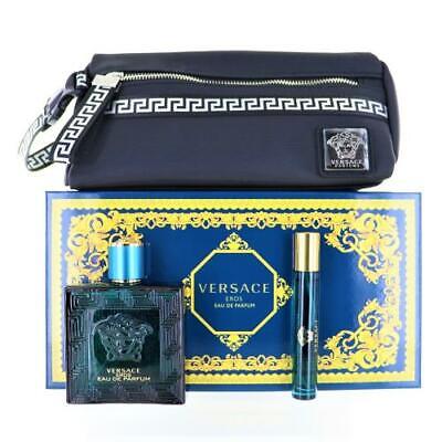 Versace Eros Men 3-PC Gift Set by Versace Eau de Toilette