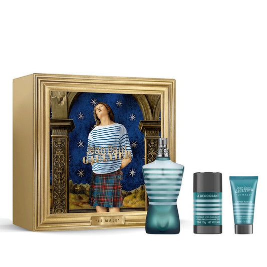 Le Male Gift Set 3pc by Jean Paul Gaultier Eau de Toilette - PERFUME BOUTIQUE